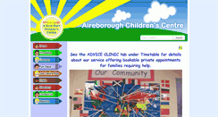 Desktop Screenshot of guiseleychildrenscentre.co.uk
